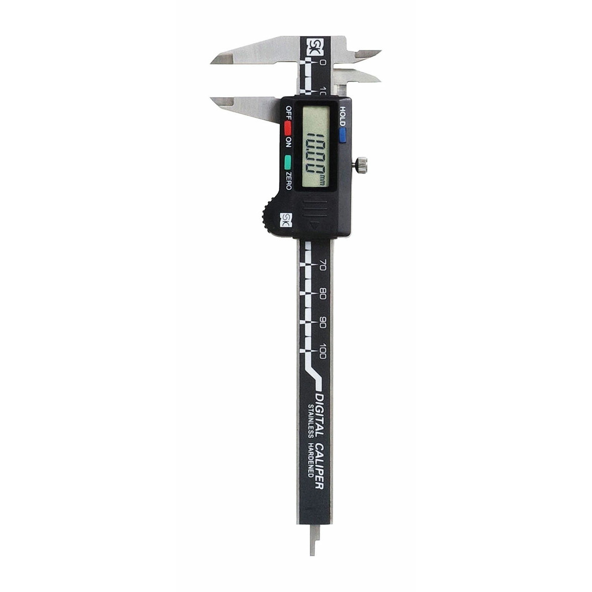 新潟精機 SK デジタルノギス 100粍 DN-100 【品番：4975846665200】