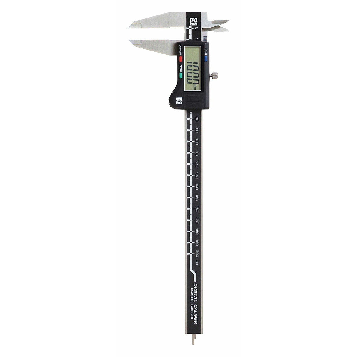 新潟精機 SK デジタルノギス 200mm BLD-200 【品番:4975846664180】|住設プロ 店