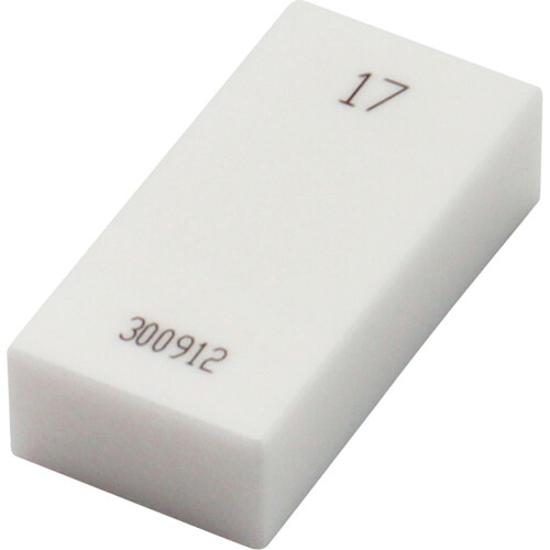 【電子メイル便相応う】新潟精機 ＳＫ セラミックブロックゲージ ０級好いかげんに品 １７．００粍 【品番：BC0-1700】