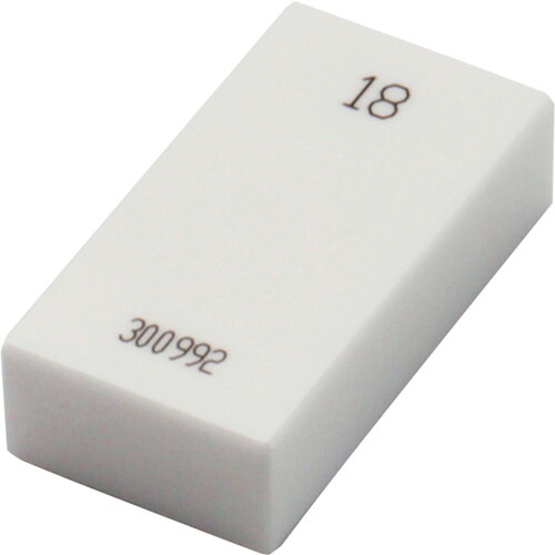 【電子メイル便相応う】新潟精機 ＳＫ セラミックブロックゲージ ０級好いかげんに品 １８．００粍 【品番：BC0-1800】
