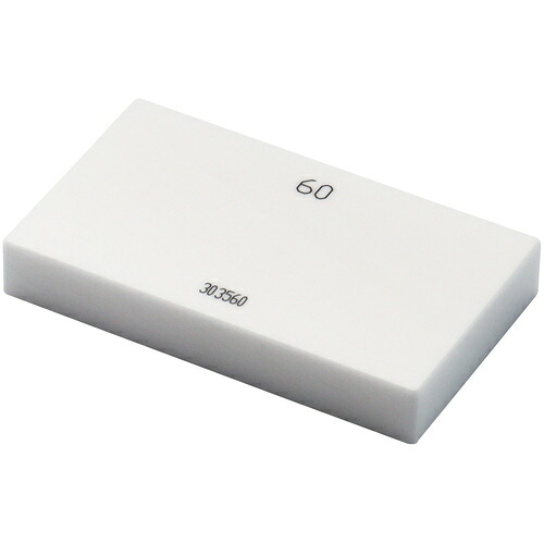【メール便対応】新潟精機　ＳＫ　セラミックブロックゲージ　０級相当品　６０．００ｍｍ　【品番：BC0-6000】
