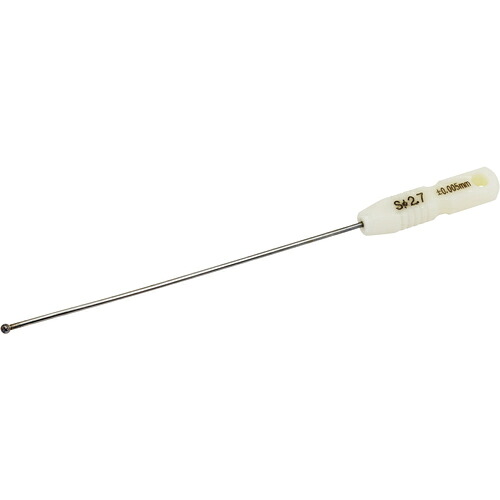 【電子メイル便相応う】新潟精機 ＳＫ ボールギャップゲージ つら構え思い起こす φ２．７ 【品番：BNTP-027】