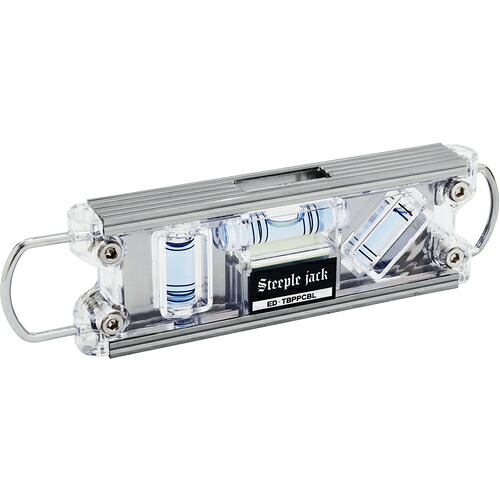 新潟精機 SK 気泡管水準器器 鳶気泡管水準器ＰＲＯ パール青緑色 【6個】 【品番：ED-TBPPCBL】