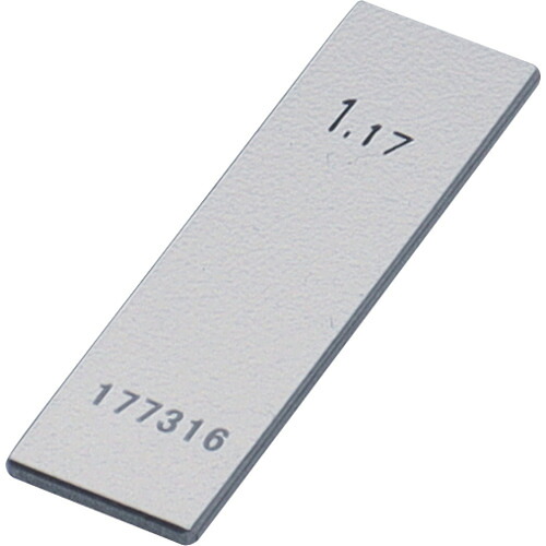 【メール便対応】新潟精機　ＳＫ　鋼ブロックゲージ　０級相当品　１．１７ｍｍ　【品番：GB0-117】