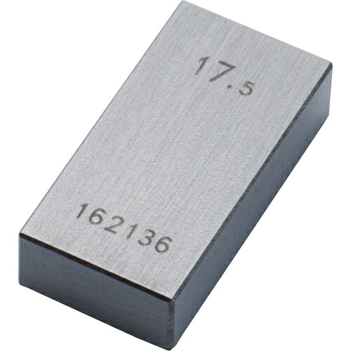 【メール便対応】新潟精機　ＳＫ　鋼ブロックゲージ　０級相当品　１７．５０ｍｍ　【品番：GB0-1750】