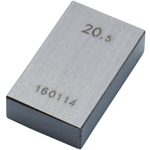 【メール便対応】新潟精機　ＳＫ　鋼ブロックゲージ　０級相当品　２０．５０ｍｍ　【品番：GB0-2050】｜住設プロ　店