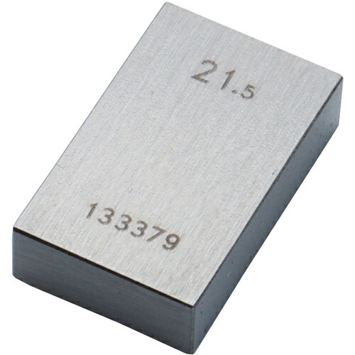 【メール便対応】新潟精機　ＳＫ　鋼ブロックゲージ　０級相当品　２１．５０ｍｍ　【品番：GB0-2150】 7,538円