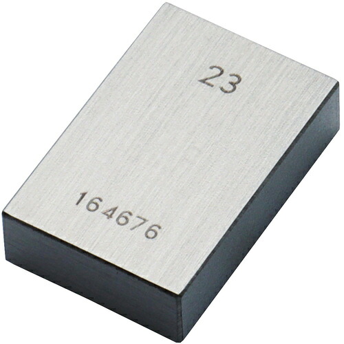 【メール便対応】新潟精機　ＳＫ　鋼ブロックゲージ　０級相当品　２３．００ｍｍ　【品番：GB0-2300】 7,640円