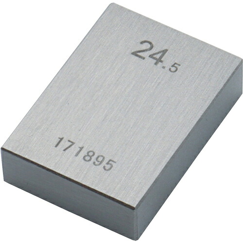 【メール便対応】新潟精機　ＳＫ　鋼ブロックゲージ　０級相当品　２４．５０ｍｍ　【品番：GB0-2450】
