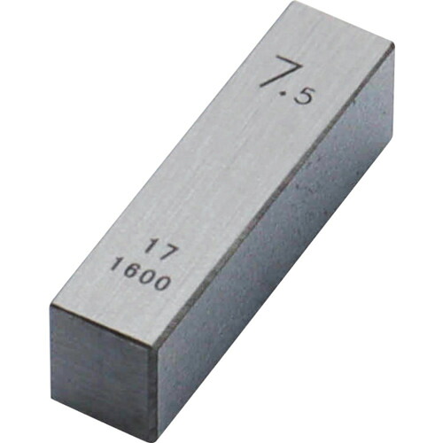 【メール便対応】新潟精機　ＳＫ　鋼ブロックゲージ　０級相当品　７．５０ｍｍ　【品番：GB0-750】