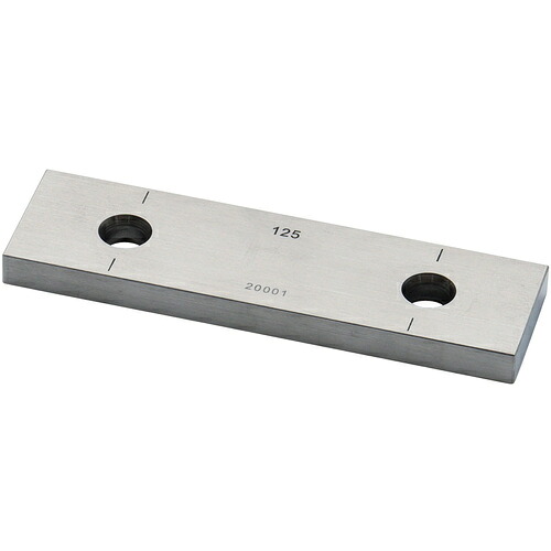 新潟精機 SK 鋼ブロックゲージ 1級相当品 125.00mm 【品番:GB1-12500】