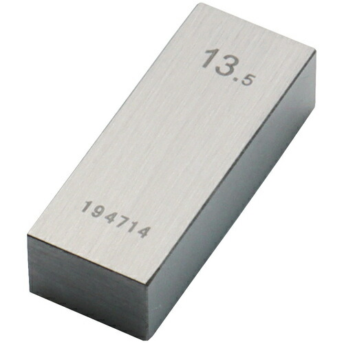 【メール便対応】新潟精機　ＳＫ　鋼ブロックゲージ　１級相当品　１３．５０ｍｍ　【品番：GB1-1350】