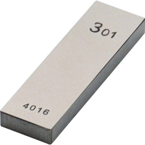 【メール便対応】新潟精機　ＳＫ　鋼ブロックゲージ　１級相当品　３．０１ｍｍ　【品番：GB1-301】