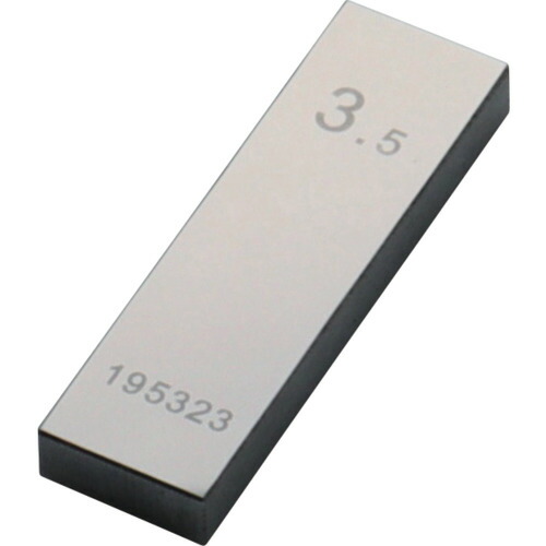 【メール便対応】新潟精機　ＳＫ　鋼ブロックゲージ　１級相当品　３．５０ｍｍ　【品番：GB1-350】