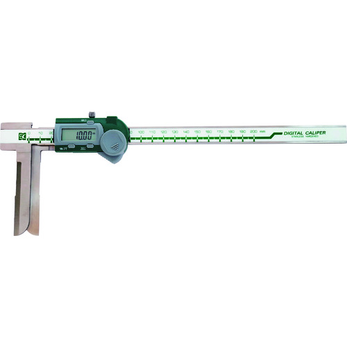 新潟精機　ＳＫ　デジタルインサイドノギスナイフエッジ型　２００ｍｍ　【品番：GDCS-200IK】