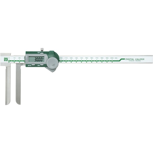 新潟精機 ＳＫ デジタルインサイドノギスナイフエッジ型 ２００粍 【品番：GDCS-200IK2】
