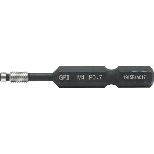 【電子メール便相応う】新潟精機 ＳＫ 六角軸ビット付ねじゲージ Ｍ４ｘＰ０．７ 【品番：GP2H-0407】