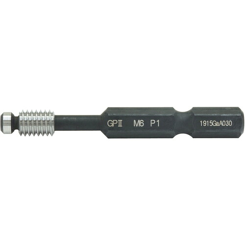 【電子メール便相応う】新潟精機 ＳＫ 六角軸ビット付ねじゲージ Ｍ６ｘＰ１．０ 【品番：GP2H-0610】