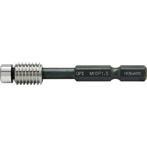 【電子メール便相応う】新潟精機 ＳＫ 六角軸ビット付ねじゲージ Ｍ１０ｘＰ１．５ 【品番：GP2H-1015】