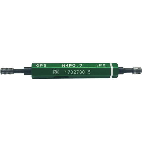 【電子メイル便相応う】新潟精機 ＳＫ 制限事項ねじ繋ぎ 精神測定検査用 旧ＪＩＳ Ｍ４×Ｐ０．７ 【品番：GPIP2-0407】