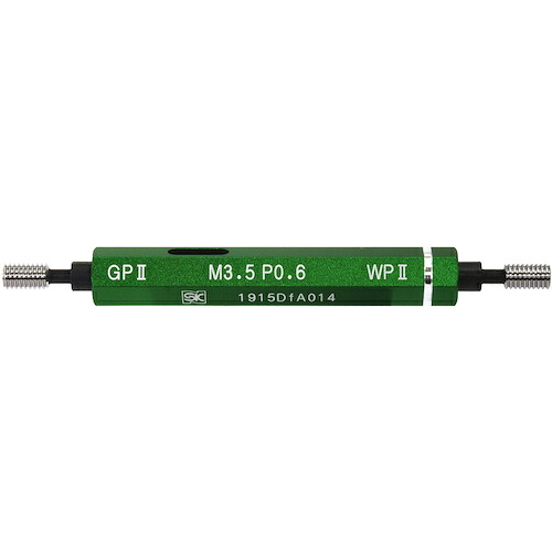 【メール便対応】新潟精機　ＳＫ　限界ねじプラグゲージ　工作用　Ｍ３．５ｘＰ０．６　【品番： GPWP2-03506】