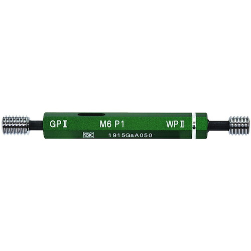 【メール便対応】新潟精機　ＳＫ　限界ねじプラグゲージ　工作用　Ｍ６ｘＰ１．０　【品番：GPWP2-0610】