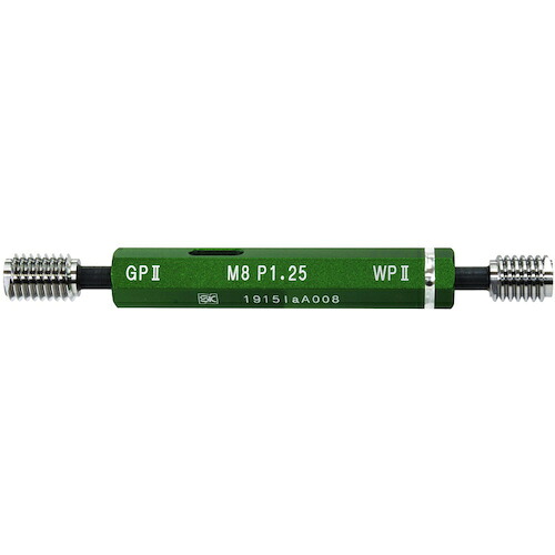 【電子メール便相応う】新潟精機 ＳＫ 制限事項ねじ繋ぎゲージ 生み出すこと用 Ｍ８ｘＰ１．２５ 【品番：GPWP2-08125】