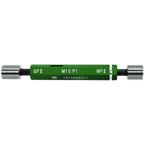 新潟精機 ＳＫ 制限事項ねじ繋ぎゲージ 仕立て上げる用 Ｍ１０ｘＰ１．０ 【品番：GPWP2-1010】