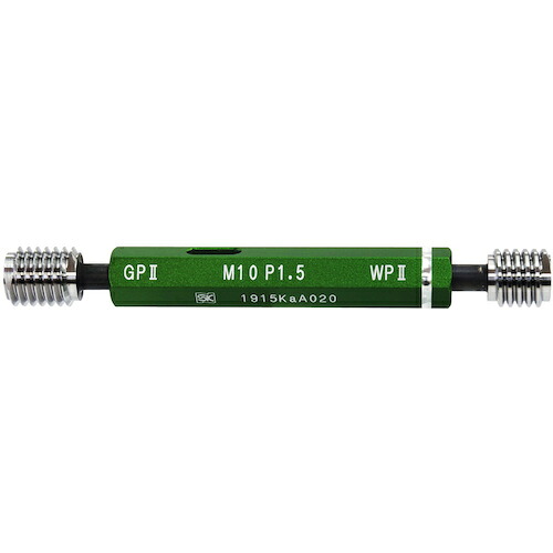 新潟精機 ＳＫ 制限事項ねじ繋ぎゲージ 仕立て上げる用 Ｍ１０ｘＰ１．５ 【品番：GPWP2-1015】
