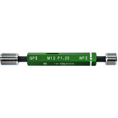 新潟精機 ＳＫ 制限事項ねじ繋ぎゲージ 仕立て上げる用 Ｍ１２ｘＰ１．２５ 【品番：GPWP2-12125】