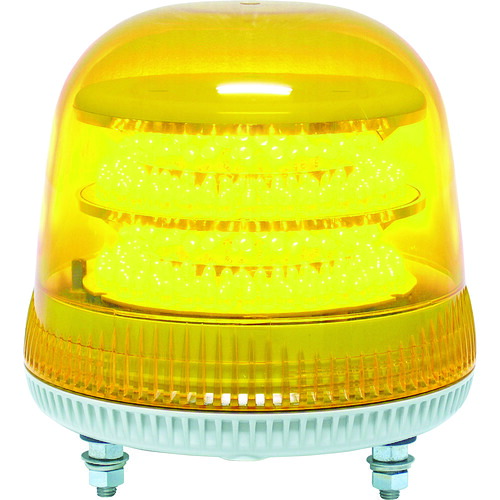 日惠製造所（NIKKEI） ニコモア ＶＬ１７Ｒ型 ＬＥＤ回転させる灯 １７０パリア犬 黄 【品番：VL17M-100APY】