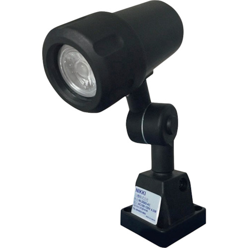 日機　防水型ＬＥＤスポットライト　６Ｗ　ＡＣ１００　【品番：NLSS03C-AC(TS)】