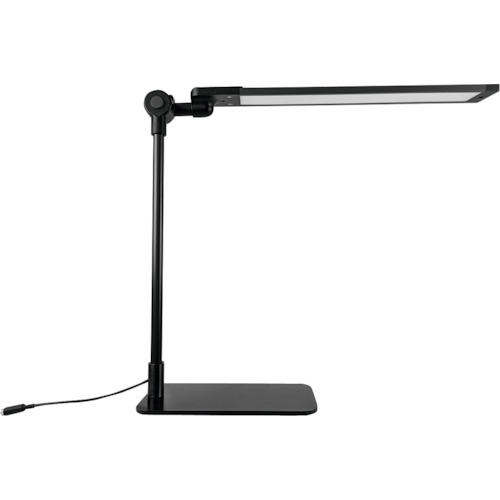 日機　卓上式ＬＥＤ面発光型ライト　１４Ｗ　ＡＣ１００Ｖ　本体色：黒　【品番：NLUD10BD-AC-BLACK】