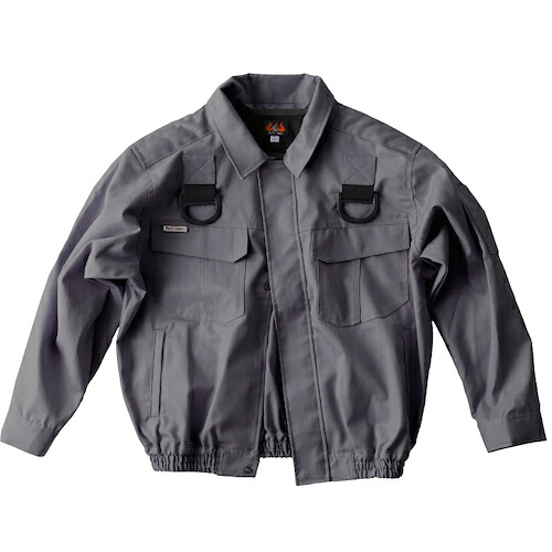 太陽の光物産（NiKKO） Ａｒｍａｔｅｘ 愛読者付防炎進め方服 暗灰色 ３Ｌ 【品番：NK-001 CGY 3L】