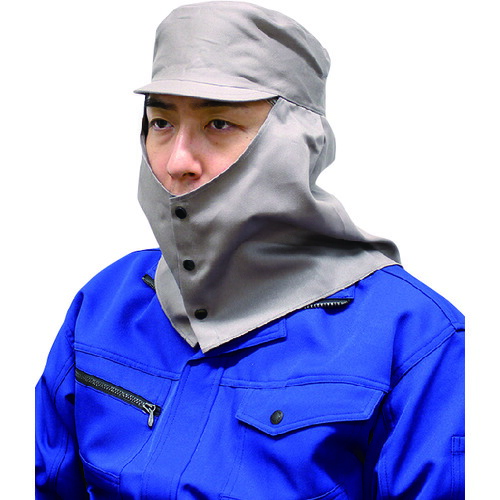 【楽天市場】日本光器製作所（NIKKO） 溶接頭巾天丸グレー2号大 【品番：211-1009】：住設プロ 楽天市場店