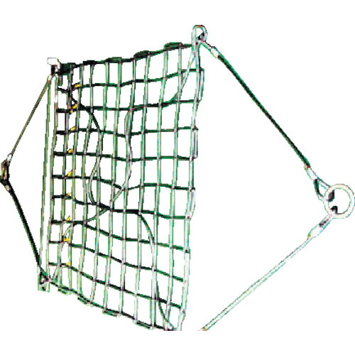 日興製綱（NIKKO）　ワイヤモッコ　Ａ－１　リング型　網目１２０ｍｍ　【品番：WRMA1-1.8-120】