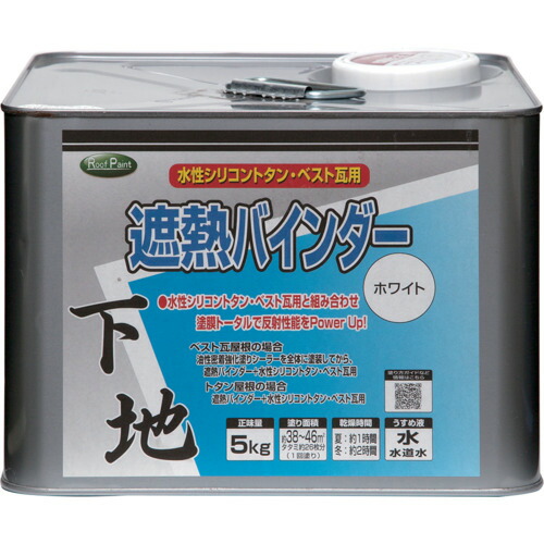 ニッペホームプロダクツ 遮熱整理保存用具白いこと ５ｋｇ ＨＹＮ３０８－５ 【品番：4976124201738】