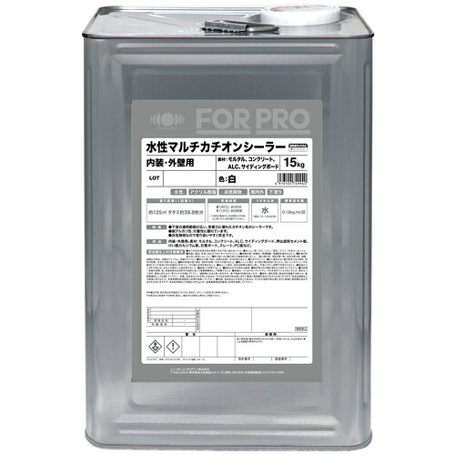 ニッペホームプロダクツ　水性マルチカチオンシーラー　ＦＯＲＰＲＯ　１６ｋｇ　【品番：4976124749940】 11,705円
