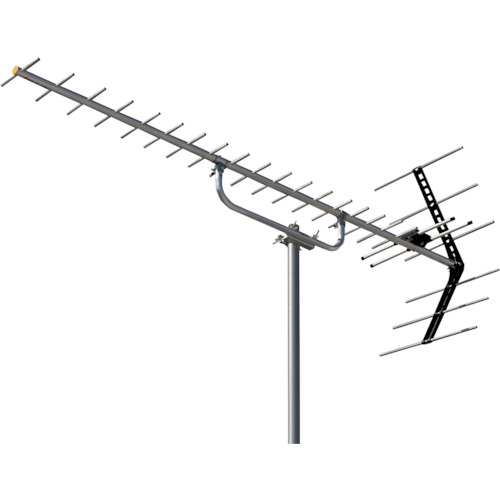 日本空中線 塩害打つ手用ＵＨＦ空中線 ２０電子素子 【品番：AUZ20FR】 アクセサリー・部品-地デジアンテナ-アンテナ