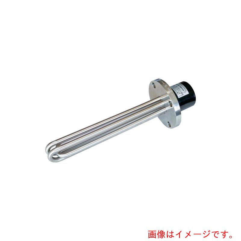 【別途貨物輸送あり】日本暖房器 板フランジヒーター２００Ｖ３相３ｋＷ流動体熱する用 【品番：PL5-3345】