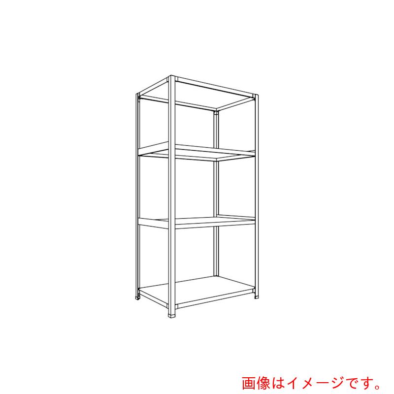 【別途送料あり】日本ファイリング　軽量開放棚　中棚ボルトレスタイプＷ９００Ｄ６００Ｈ１８００Ｆ４　【品番：LA63L-14】｜住設プロ　店