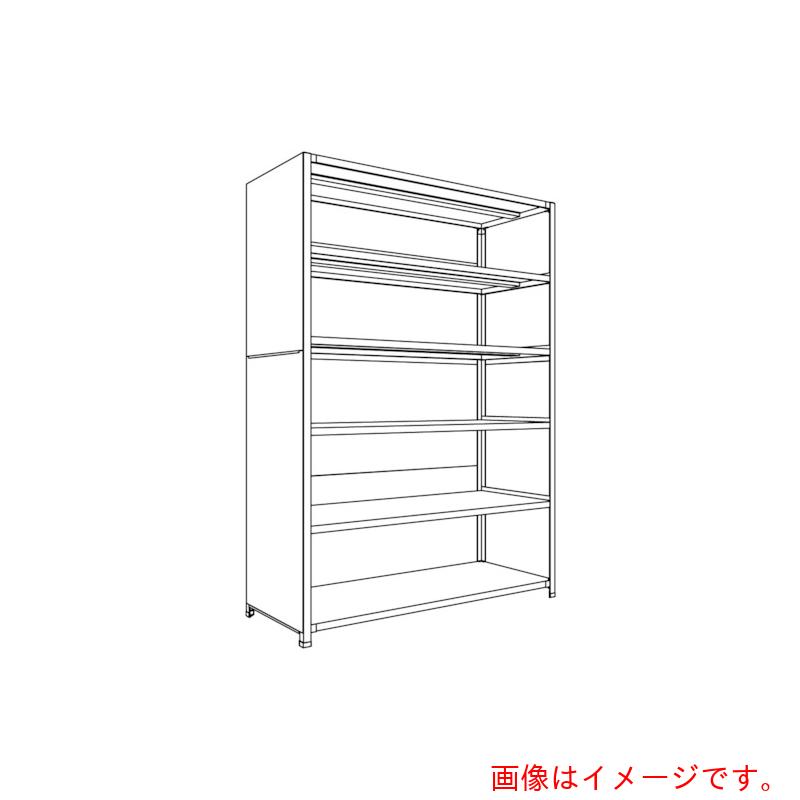 【別途送料あり】日本ファイリング 背板・側板付軽量物品棚W1500D600H2100F6 【品番:LA75L-26】|住設プロ 店
