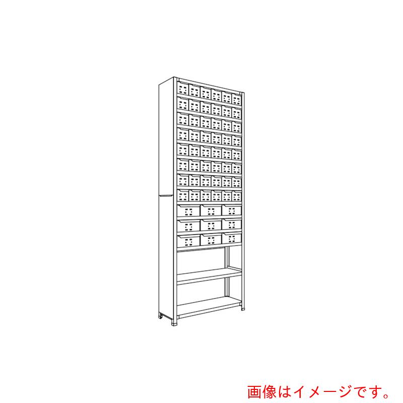 【別途送料あり】日本ファイリング 引出し付軽量物品棚W900D300H2400F14 【品番:LA83K-714】|住設プロ 店