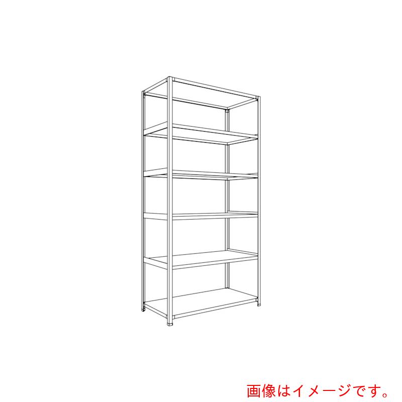 【別途送料あり】日本ファイリング　軽量開放棚　中棚ボルトレスタイプＷ１２００Ｄ６００Ｈ２４００Ｆ６　【品番：LA84L-16】｜住設プロ　店 39,761円