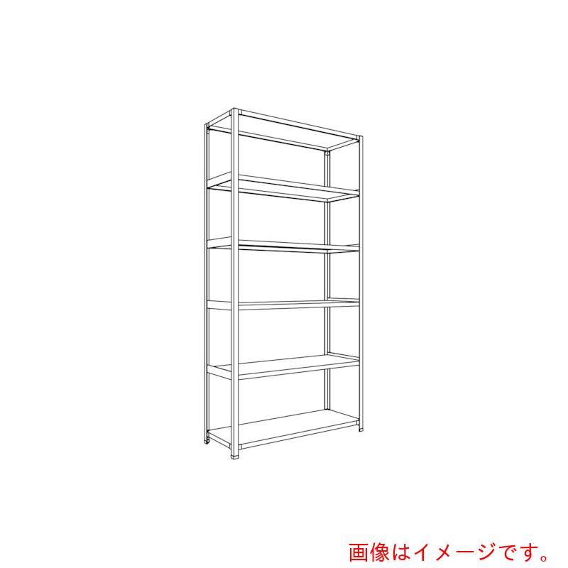 【別途送料あり】日本ファイリング　軽量開放棚　中棚ボルトレスタイプＷ１２００Ｄ４５０Ｈ２４００Ｆ６　【品番：LA84S-16】｜住設プロ　店