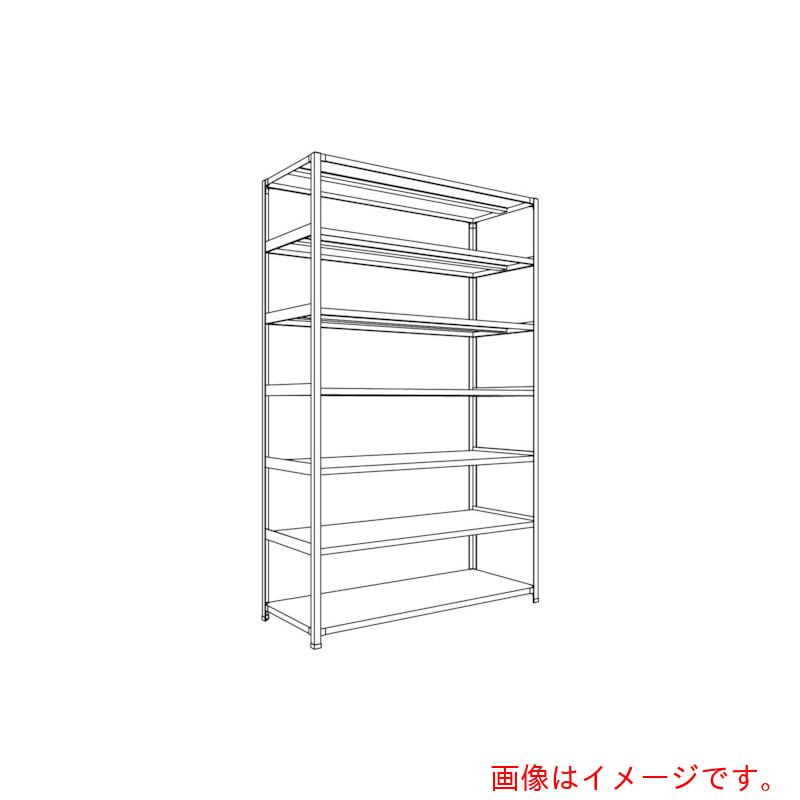 【別途送料あり】日本ファイリング 軽量開放棚 中棚ボルトレスタイプW1500D600H2400F7 【品番:LA85L-17】|住設プロ 店