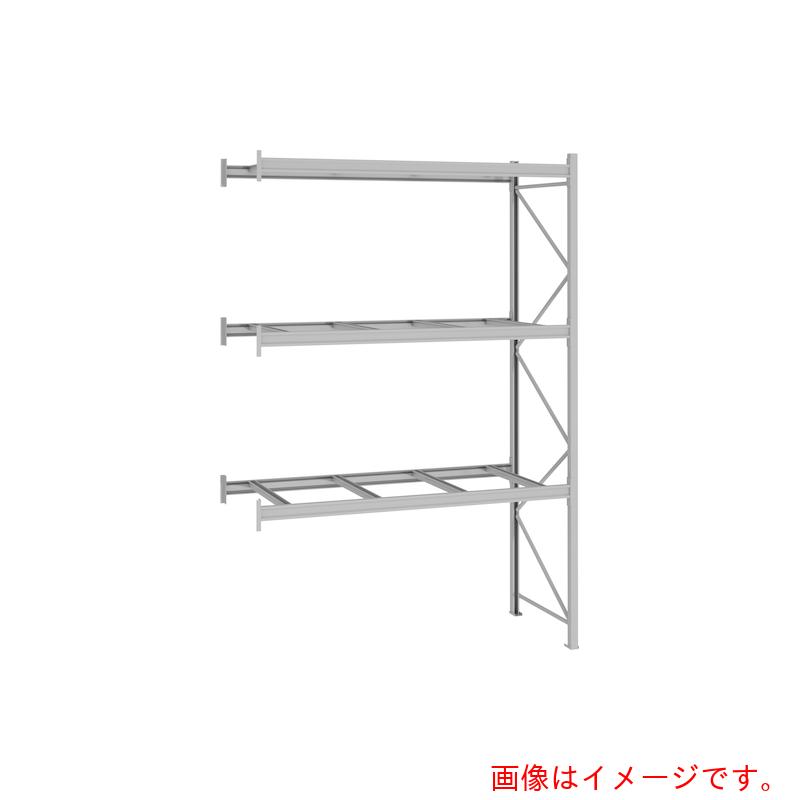 【別途送料あり】日本ファイリング　パレットラック　１．５ｔ用連結　奥行１１００×高さ３０００×有効間口２５００ｍｍ　最大積載量４５００ｋｇ　【品番：P6-30X25A11-3B】