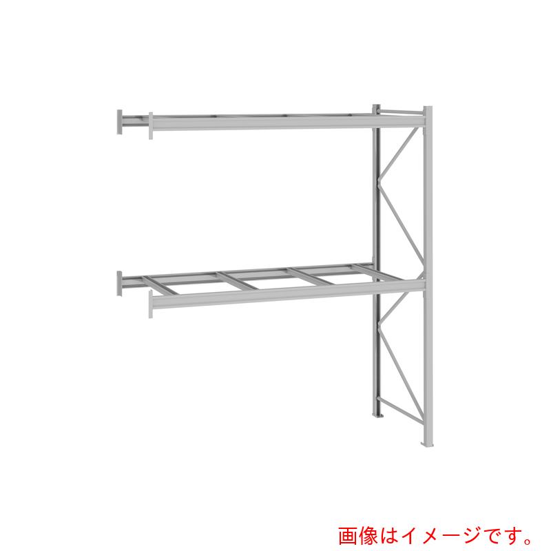 【別途送料あり】日本ファイリング　パレットラック　２ｔｏｎ用連結　奥行１２００×高さ３０００×有効間口２５００ｍｍ　最大積載量４０００ｋｇ　【品番：P6-30X25A212-2B】