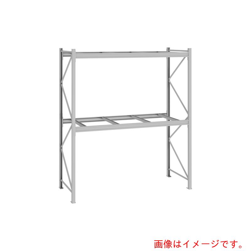 【別途送料あり】日本ファイリング　パレットラック　１ｔｏｎ用単体　奥行９００×高さ４０００×有効間口２３００ｍｍ　最大積載量２０００ｋｇ　【品番：P6-40X23A09-2】