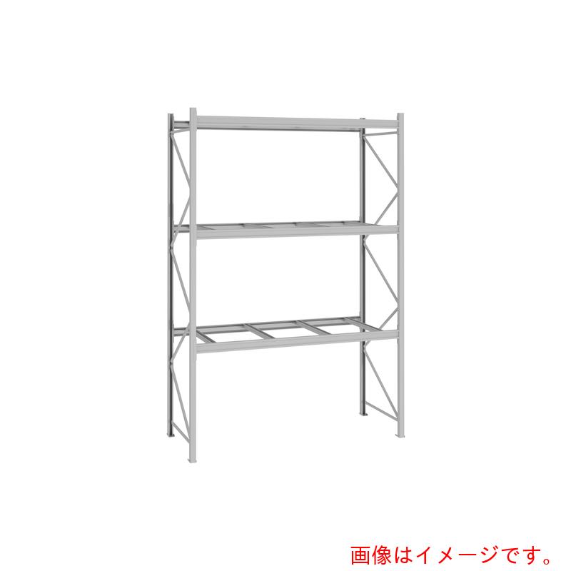 【別途送料あり】日本ファイリング　パレットラック　２ｔｏｎ用単体　奥行８００×高さ４０００×有効間口２７００ｍｍ　最大積載量６０００ｋｇ　【品番：P6-40Y27A208-3】
